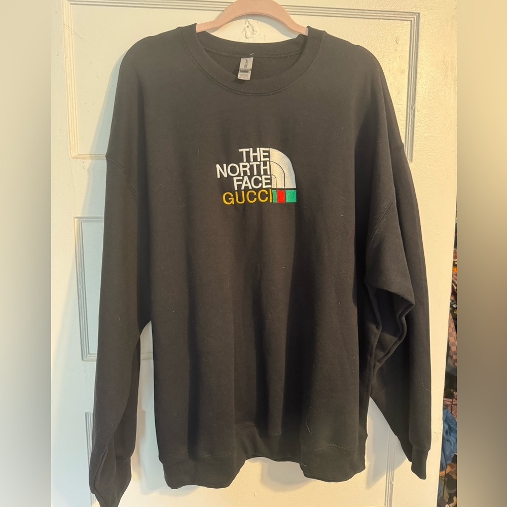 Unisex The North Face x Gucci Black Sweatshirt